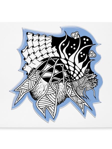 Zentangle Glas patterncontest