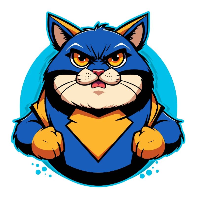 Superheld Katze