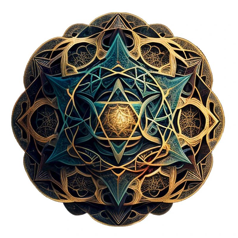 Strahlenmandala