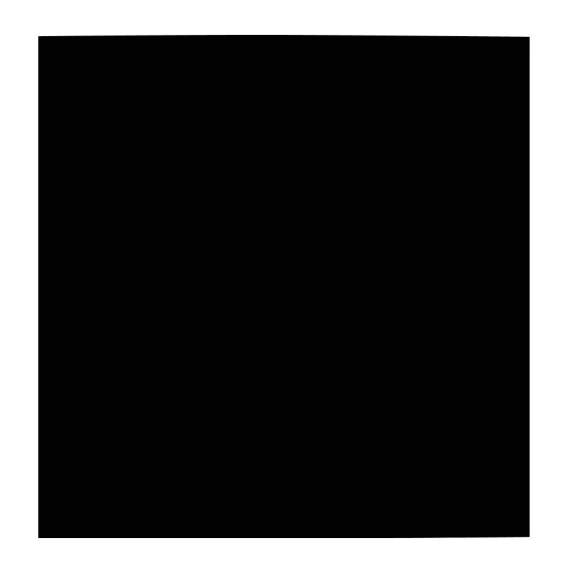 Rectangle black vector