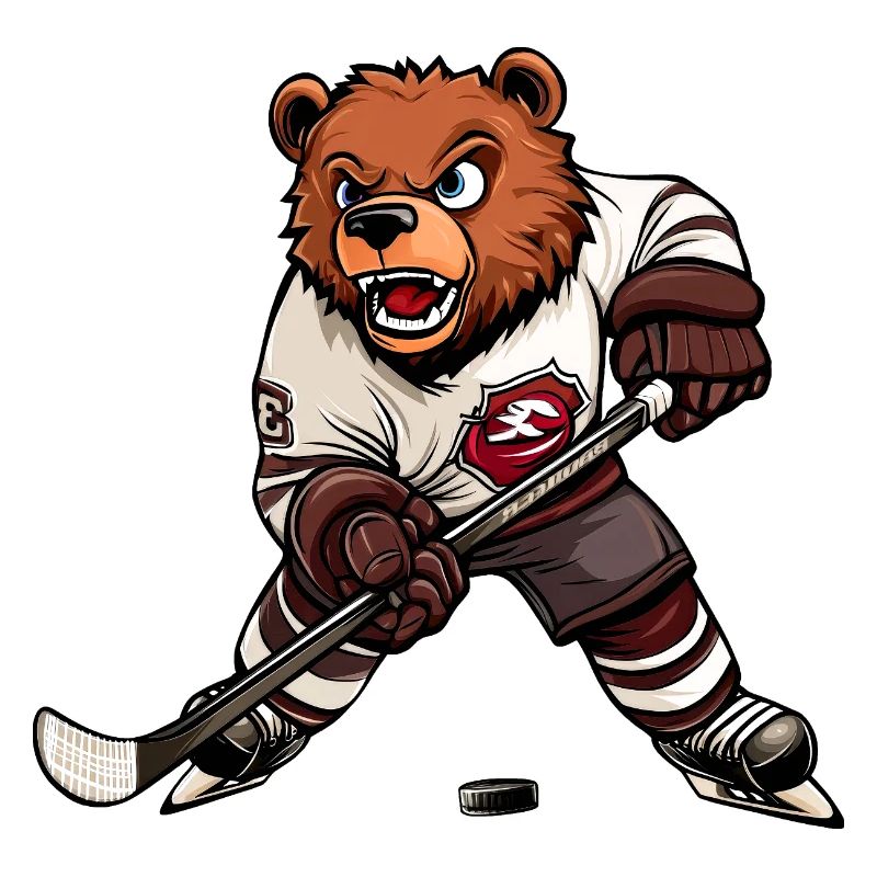 Bär Eishockeyspieler