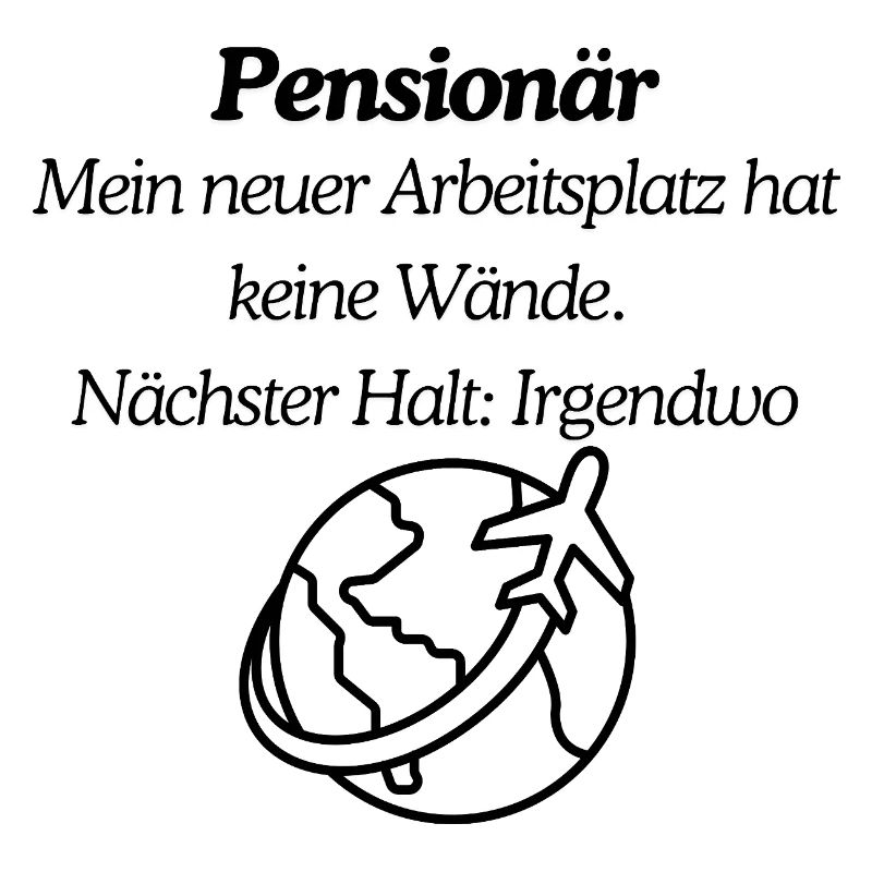 Pensionär endlich reisen