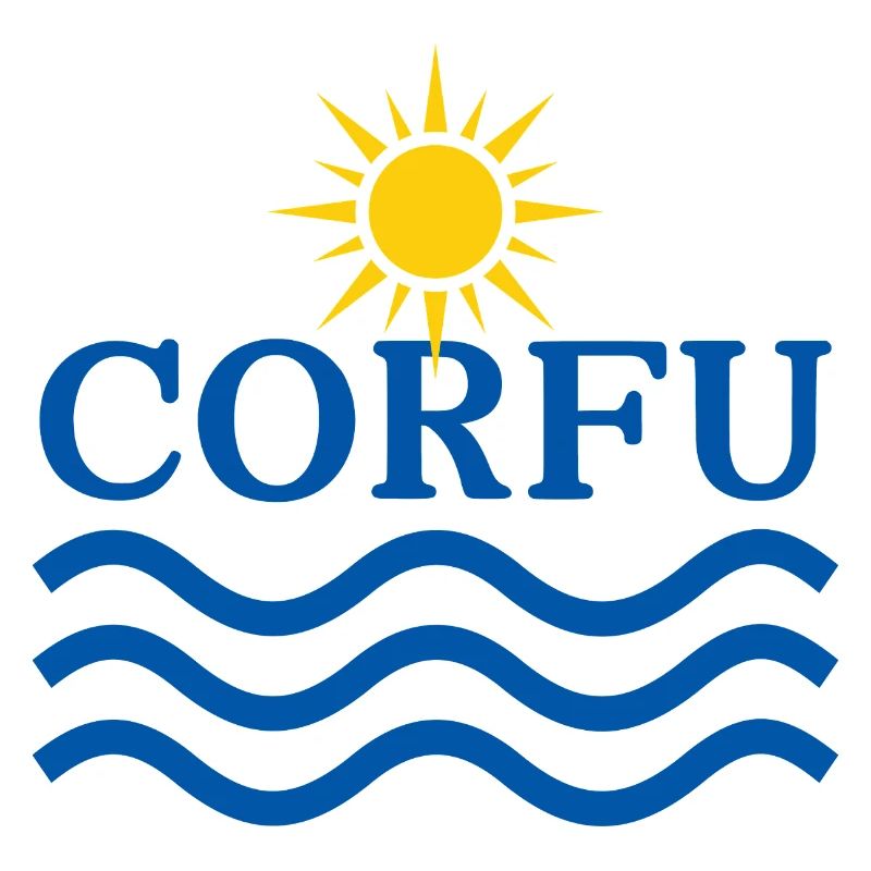 Korfu-Sonnenwellen-Logo