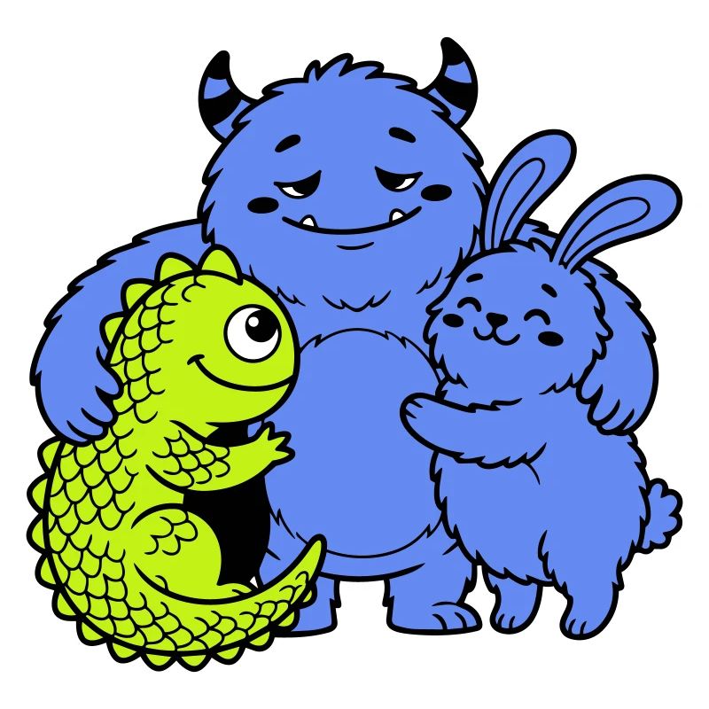 Niedliche Monster