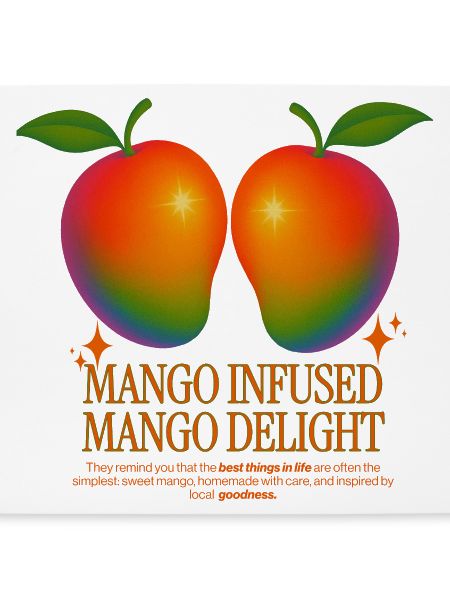 Mango-infundierte Mango-Delight