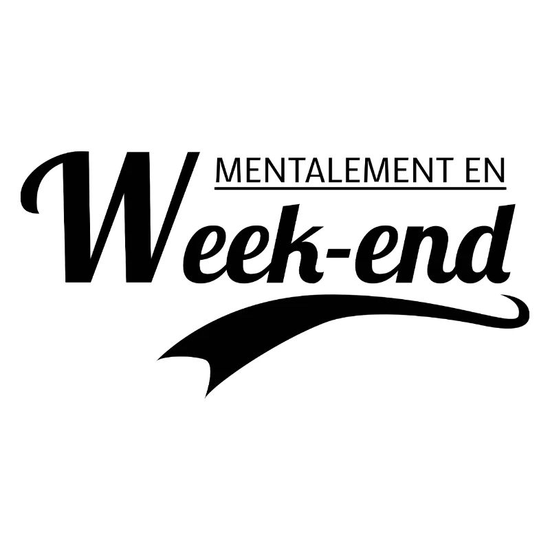 Wochenend-Humor-T-Shirt – Geistig abwesend