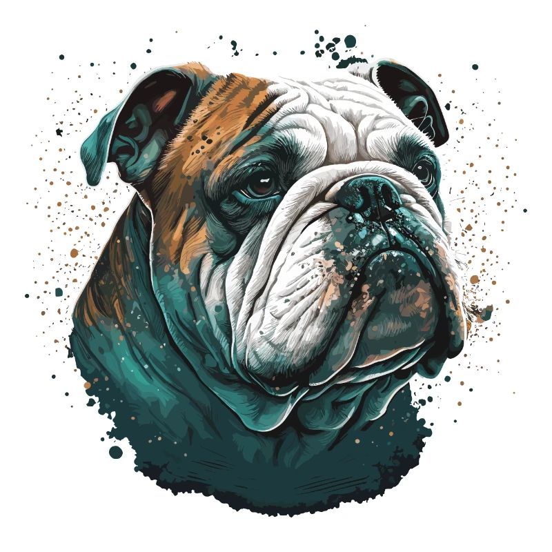 Bulldogge Ausdruck