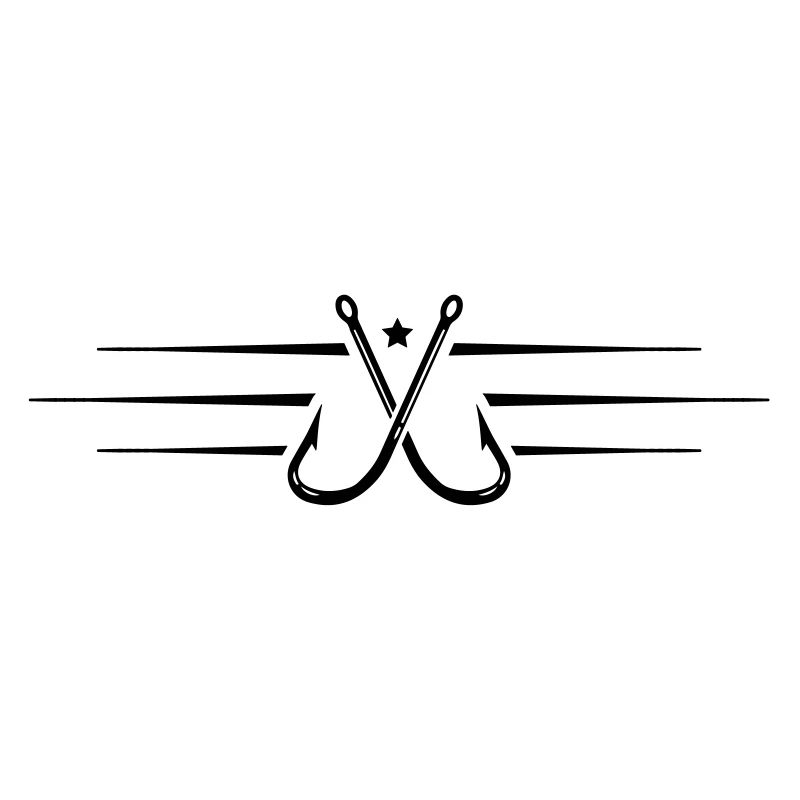 angelhaken symbol linie