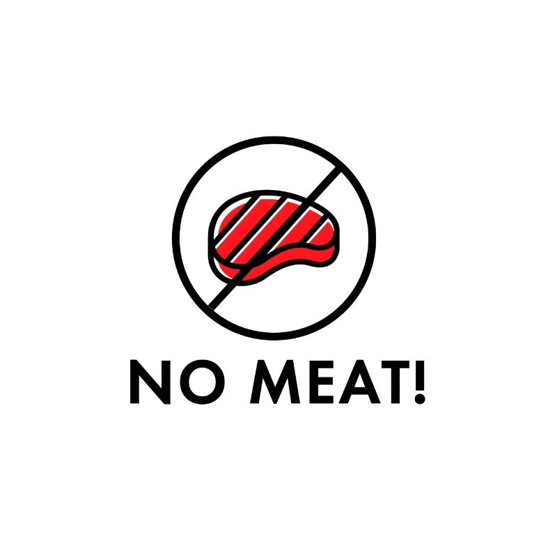 No Meat! Geschenk