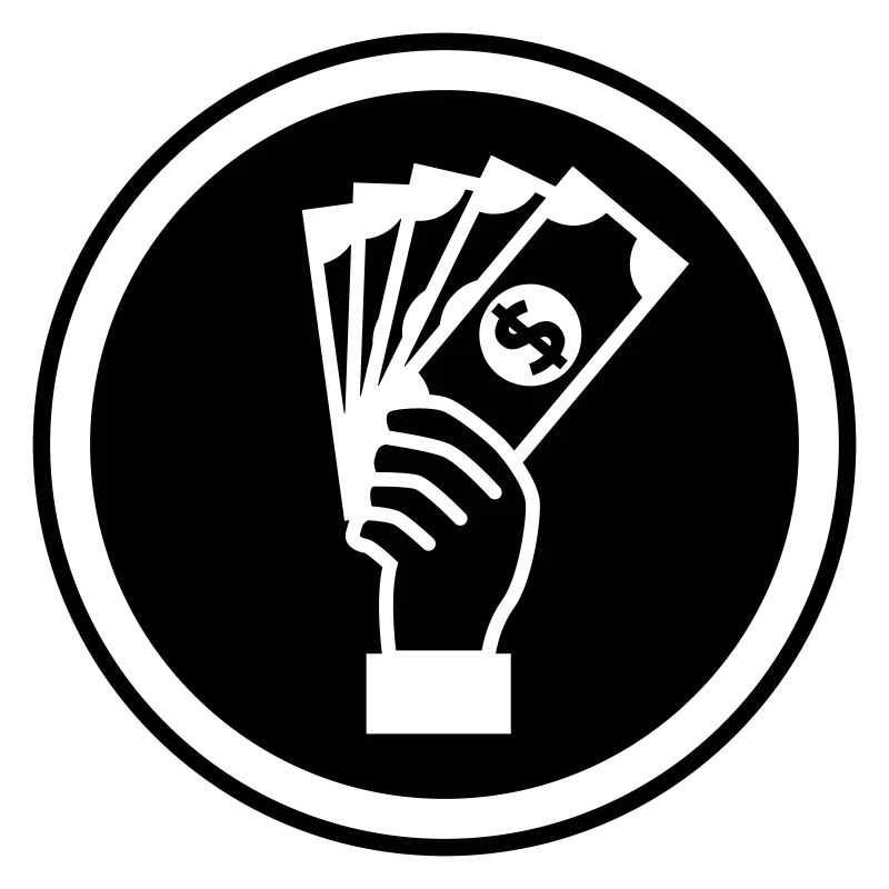 Geld Money silhouette