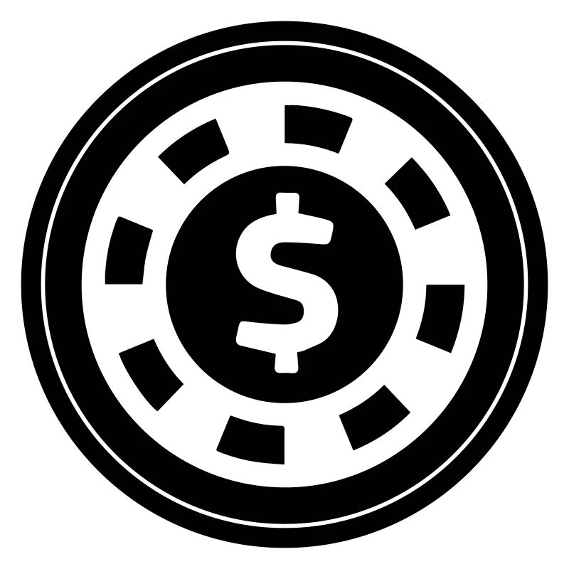Poker Chip Kreis