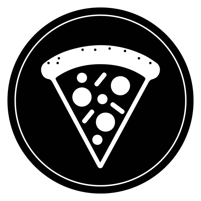 Pizza Icon Circle