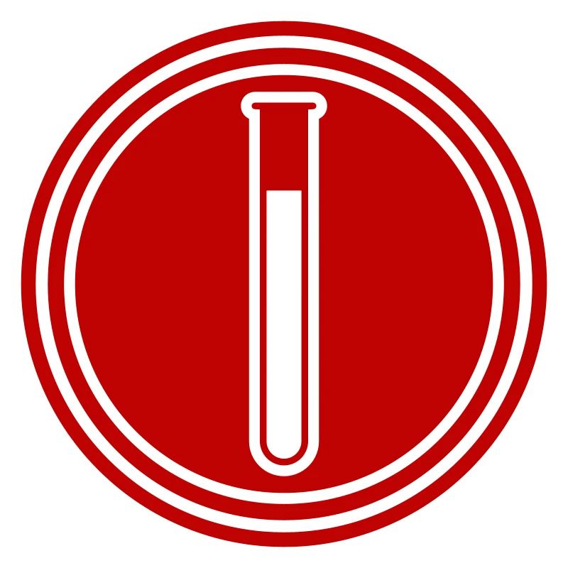 Reagenzglas Symbol
