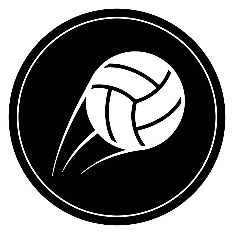 Volleyball symbol Kreis