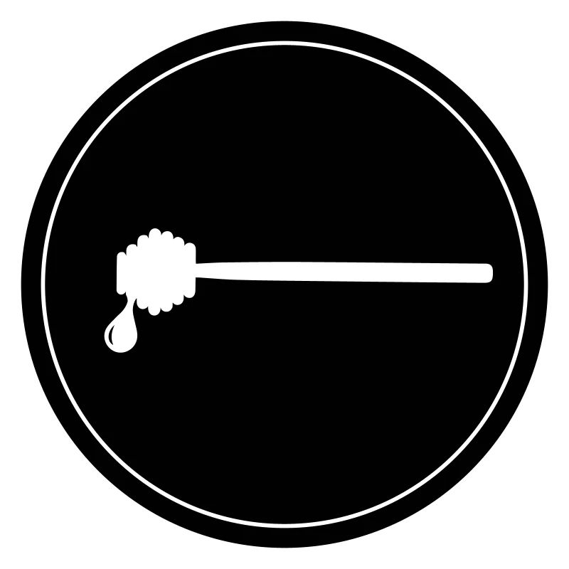 Stick chisel symbol beekeeper