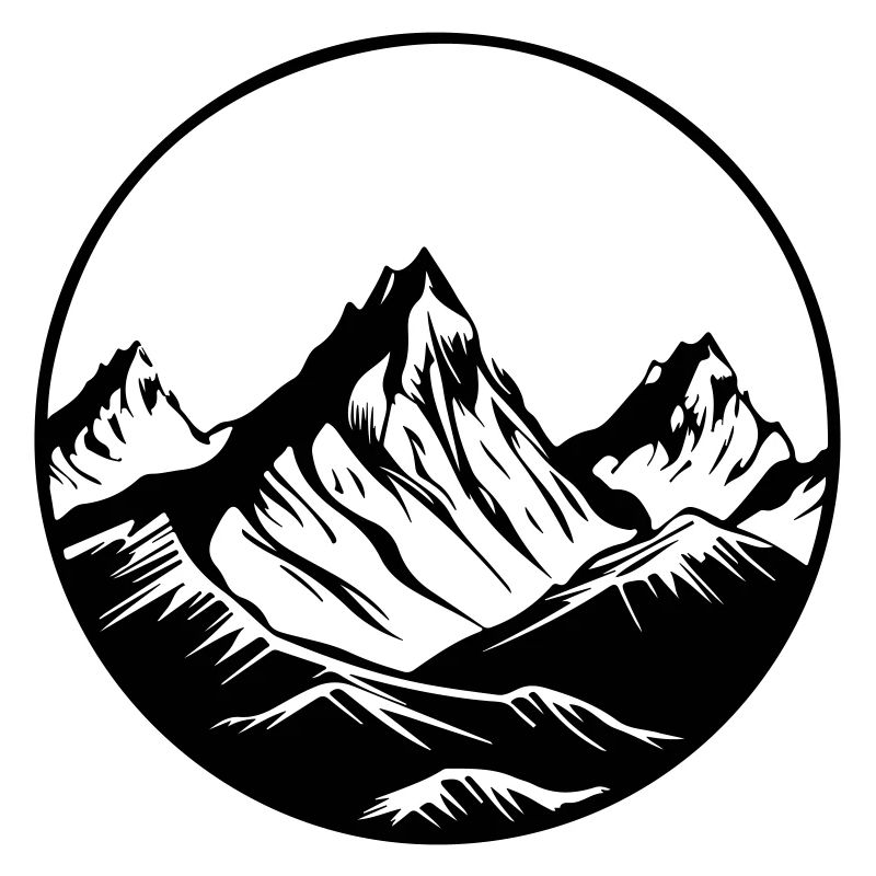 Berge Symbol Mountains