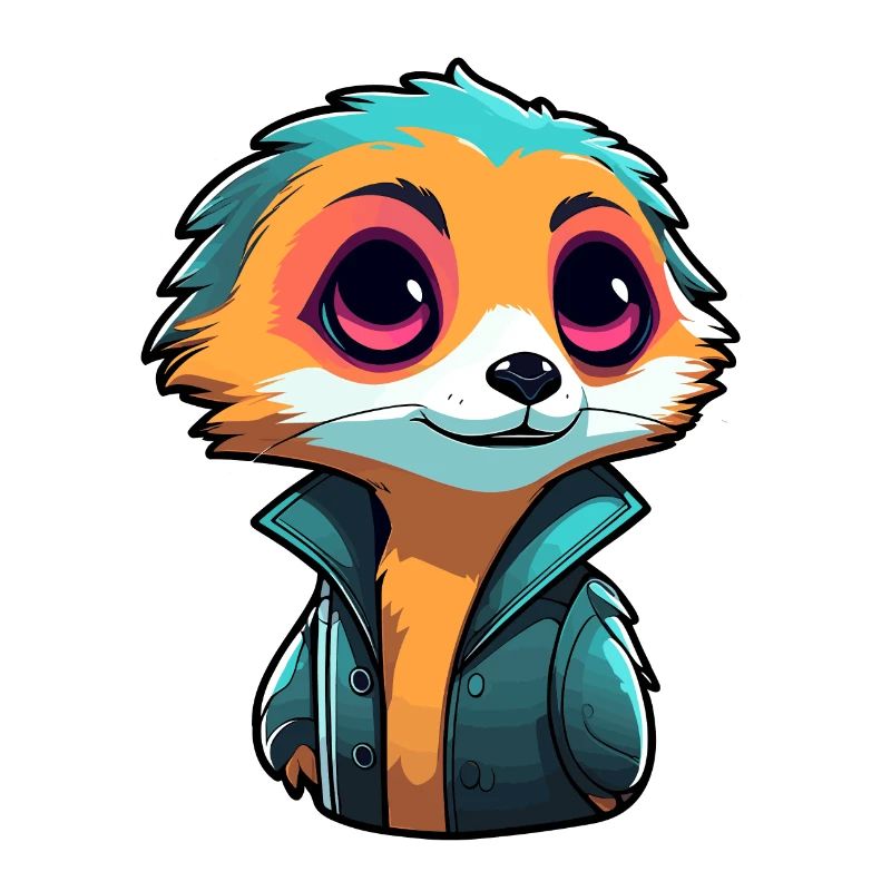 Erdmännchen Zeichnung