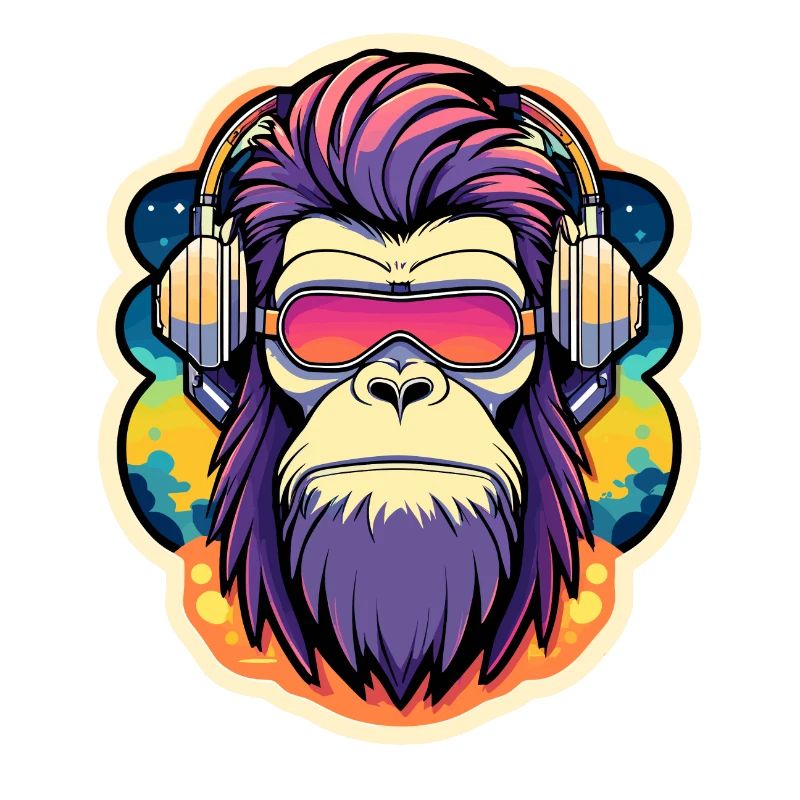 Affe Illustration