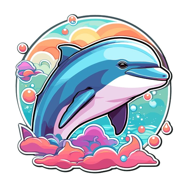 Delfin Illustration