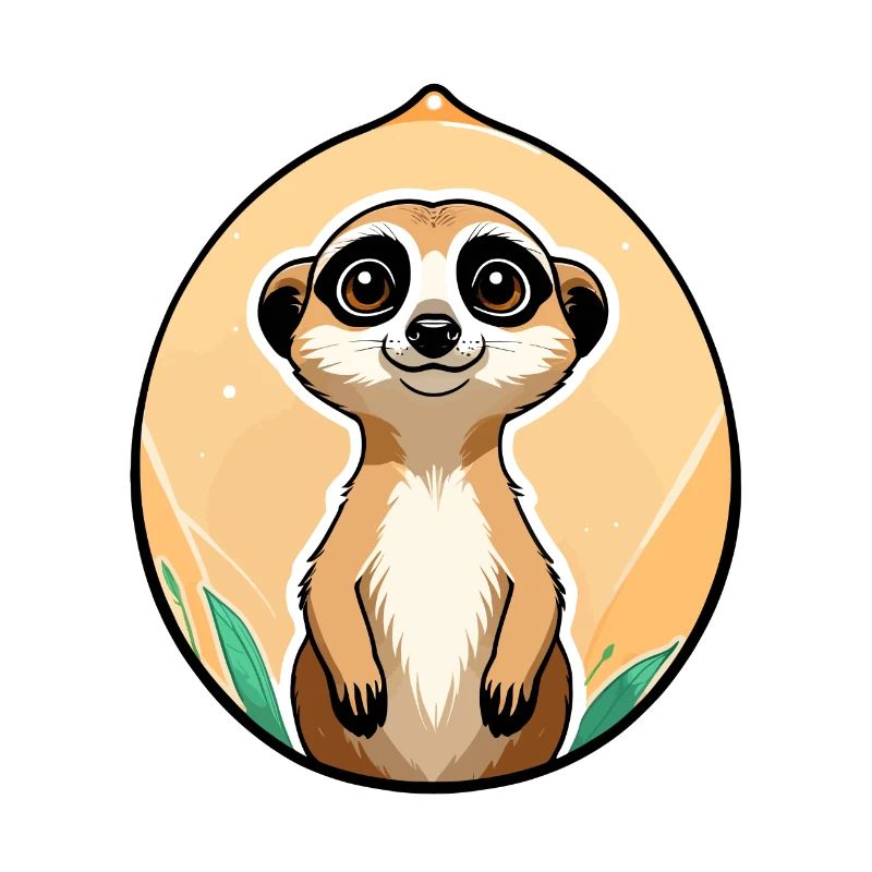 Erdmännchen Niedlich Illustration