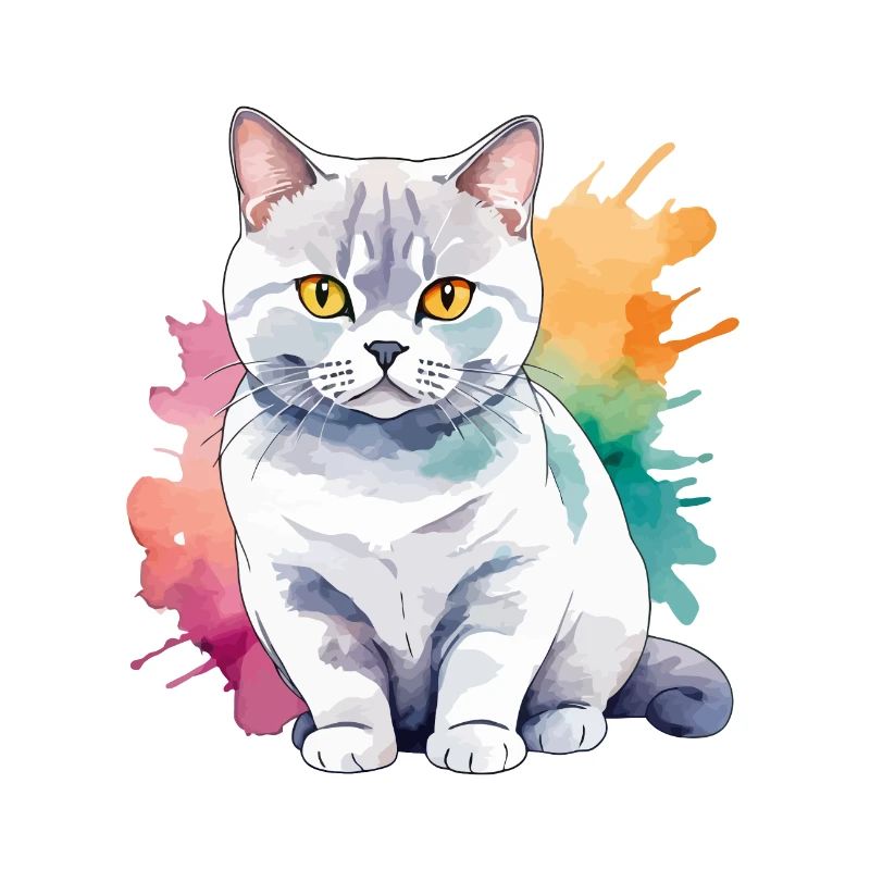 Britisch Kurzhaar Aquarell