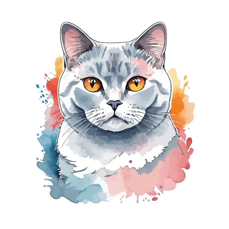 Britisch Kurzhaar Aquarell