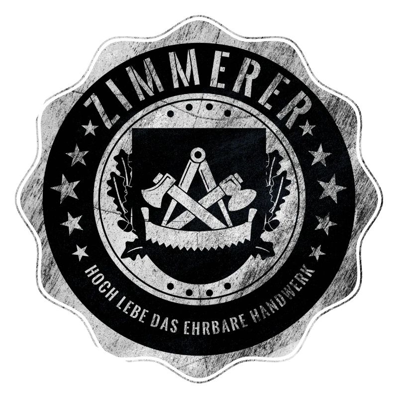 Zimmerer, Zunftwappen, Handwerker