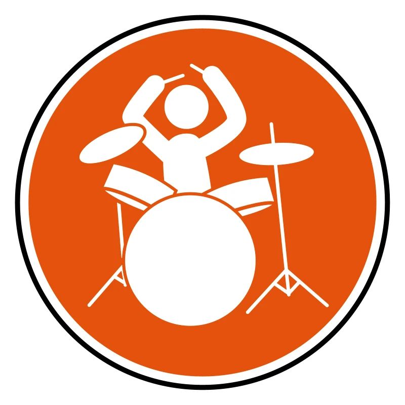 drummer icon schlagzeuger