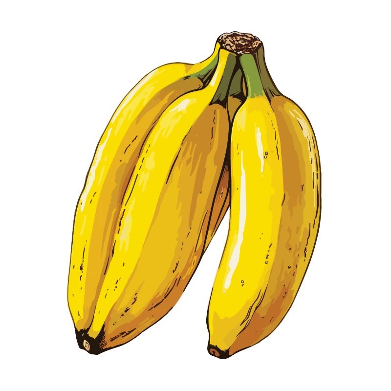 Bananengelbe Köstlichkeiten