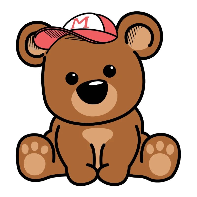Teddybär mit Mütze