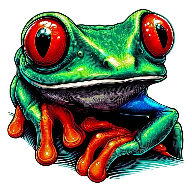 Rotäugiger Laubfrosch