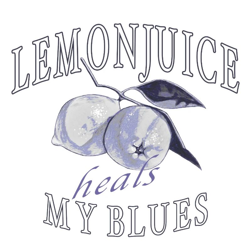Zitronen Heilen Blues Graphic