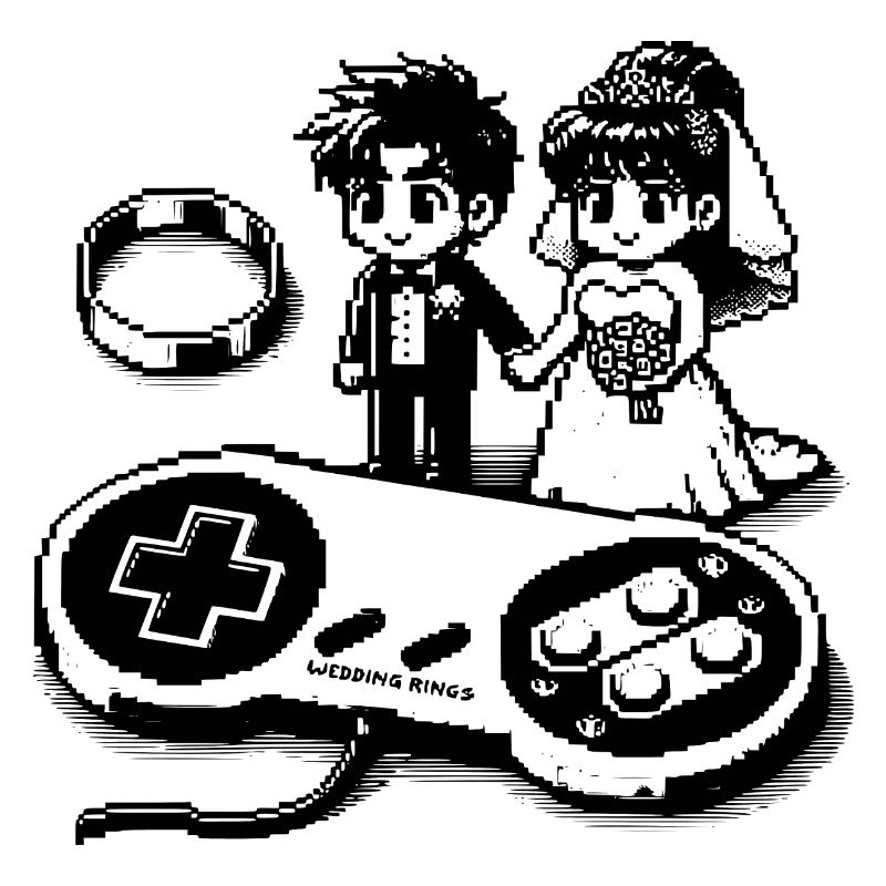 Just Married! Gamer Wedding