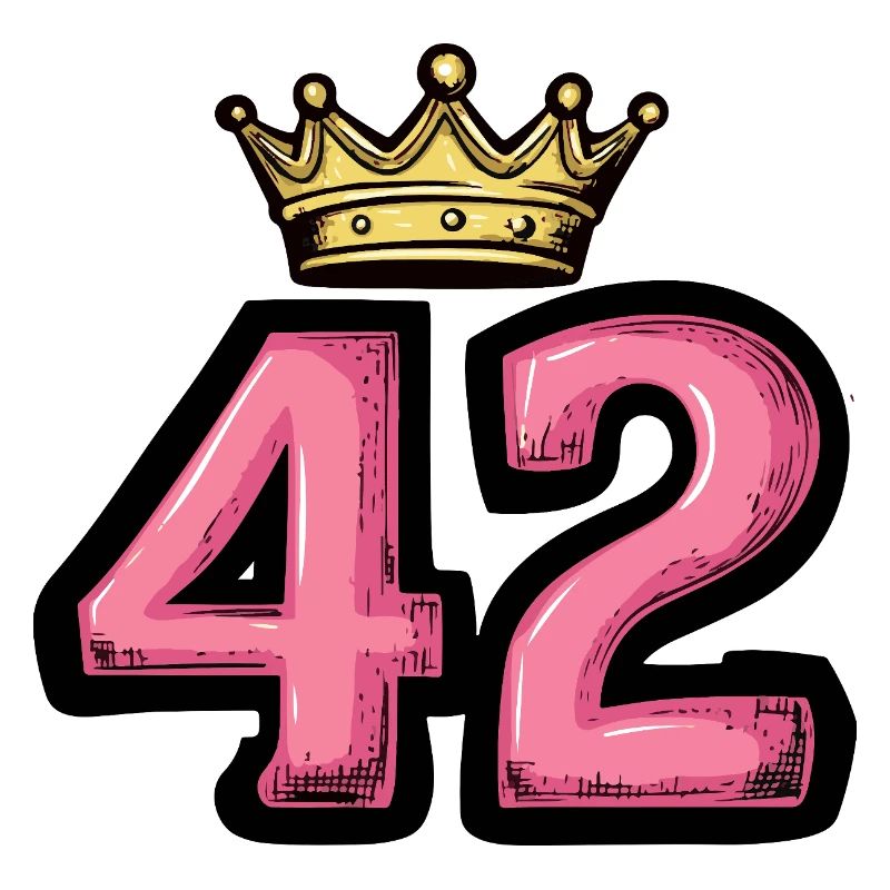 42 Zahl Krone