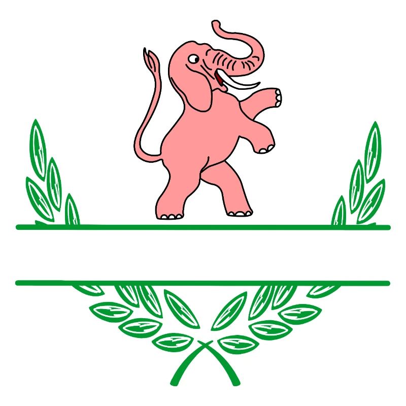 Pink Elephant mit Namensraum