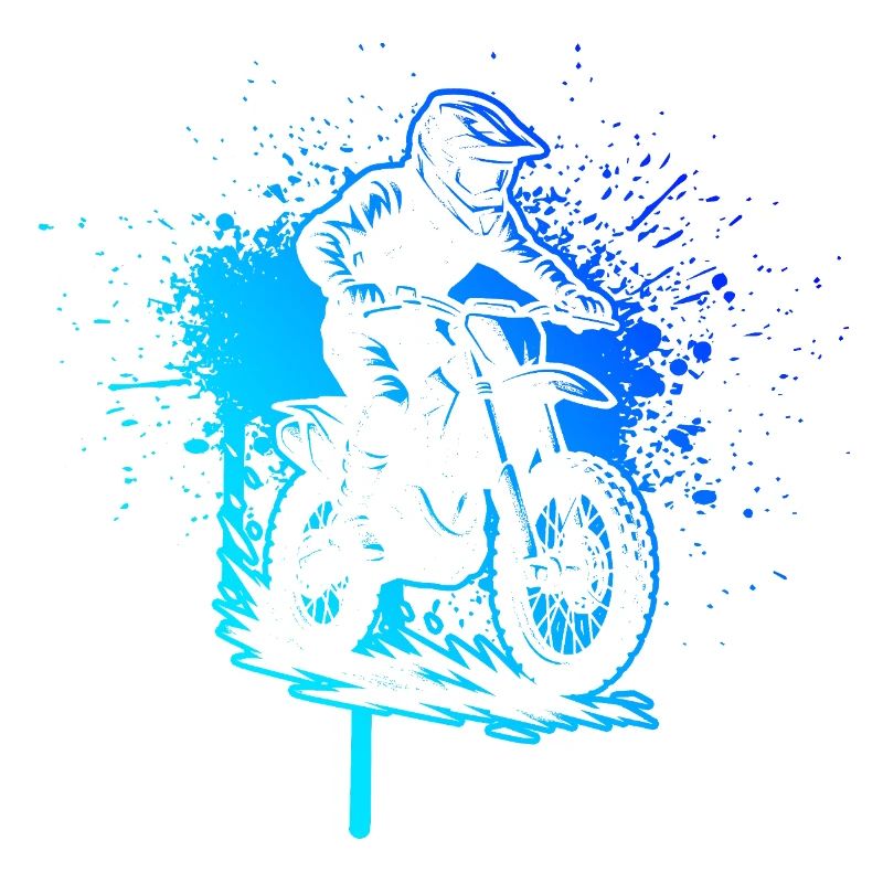 Charakterstarkes Motocross Design