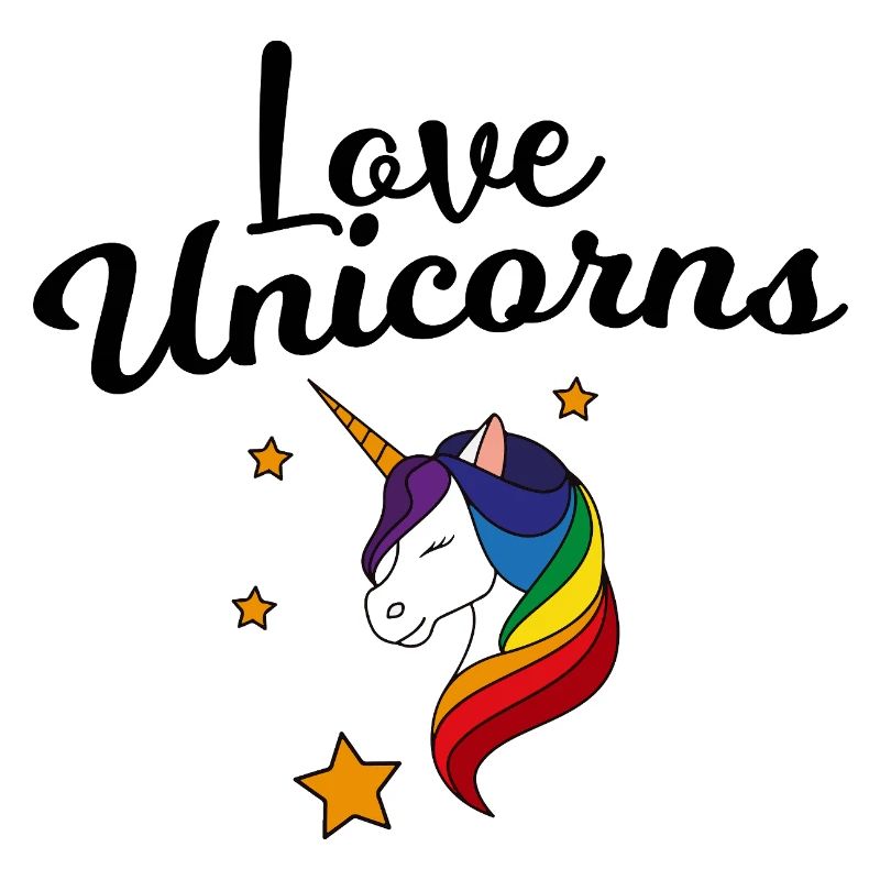 Regenbogen Einhorn Sternenzauber