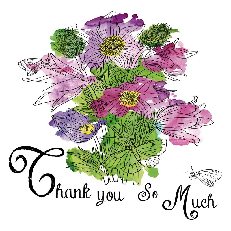 Thank You Blumenstrauß 