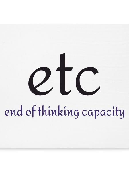 Usw.: End-of-Thinking-Fähigkeit