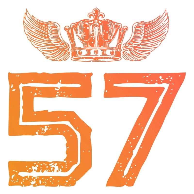 57 Zahl Krone