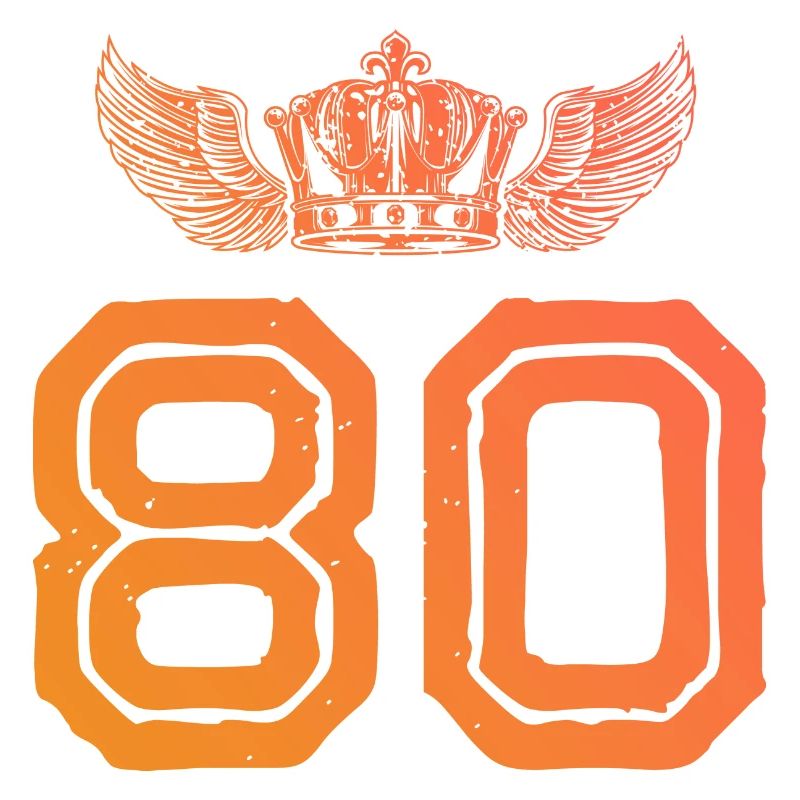 80 Zahl Krone