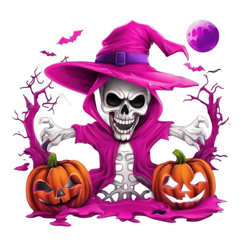 Magenta Skeleton