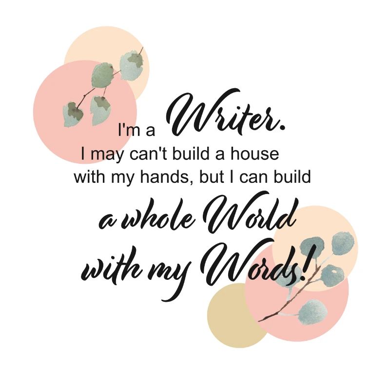 I'm a Writer