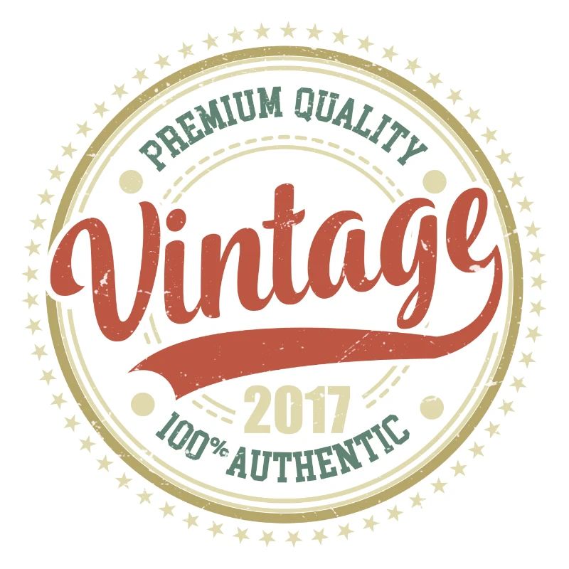 Vintage 2017 Retro Anniversary 2017