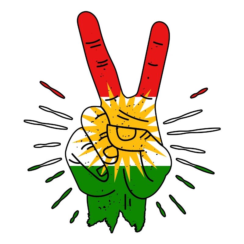 Kurdistan Peace Finger