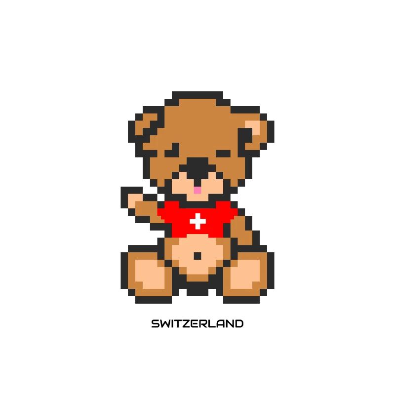 Pixel Bär Schweiz