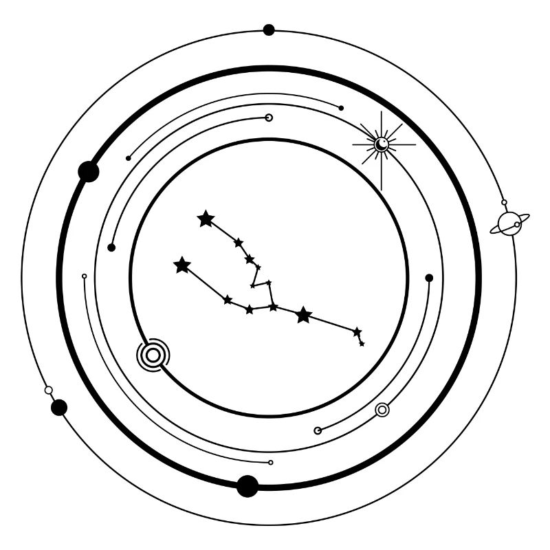 Mitternachts-Tinten-Starburst