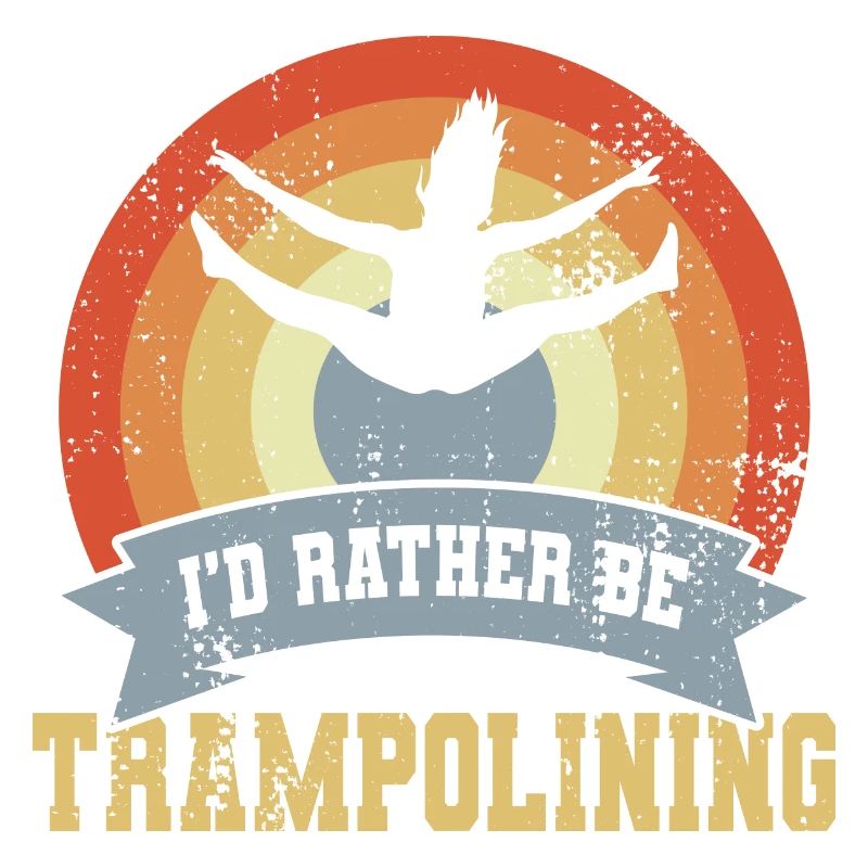 Trampolin Spruch