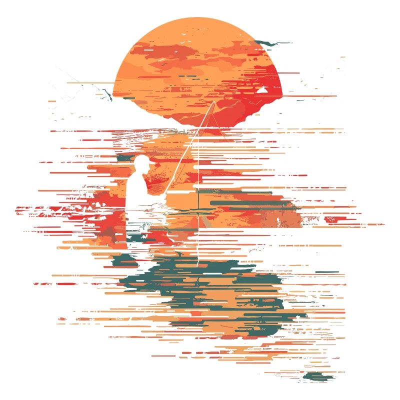 Fischerei Illustration