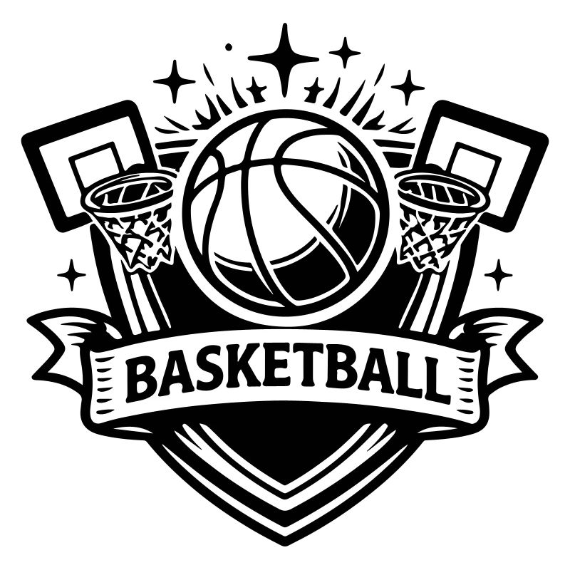 Basketball Wappen